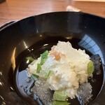 鎌倉 北じま - 大葉と梅の冷やし茶漬け