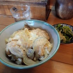亀乃家 - ミニ親子丼