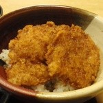 江戸屋 - そばセットの「ソースカツ丼」