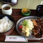 レストラン 辻川 - ビフカツ定食