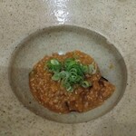 エンジン - 茄子に鴨ひき肉