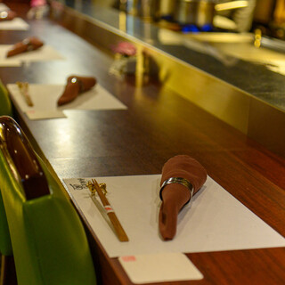 1番人気のカウンター席