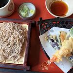 味の民芸 - 料理写真:'25/08/09 大海老セイロそば（税込1,640円）