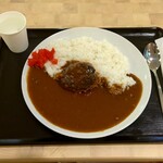 洋食レトロ軒 - 特製ハンバーグカレー (税込)968円 (2025.08.07)