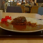 洋食レトロ軒 - 特製ハンバーグカレー (税込)968円 ※正面から (2025.08.07)