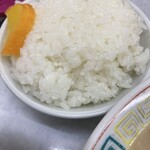 後楽園 - 御飯もガス炊きだからツヤツヤです（涎）！