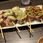 はかた野菜巻き串 きばくもん 栄店 - 