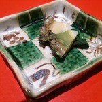鮨処 美な味 - 鮑の酒蒸し。