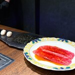 USHIMITSU - 厳選ロースの焼肉鮨