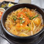 食道 山田商店 - もやしクッパ