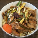 手打麺祭 かめ囲 - 冷やし肉南蛮麺