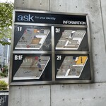 FREAK COFFEE ROASTERS - まずビルの案内図でばしを確認