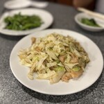 天鴻餃子房 - キャベツと豚肉の生姜炒め