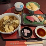 蔵よし - つゆ焼きそばのセット