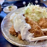 なかよし - タルタルソースたっぷり、嬉しいポイント