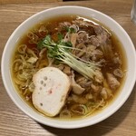 薄野軍鶏そば 嶋や - 軍鶏肉そば（醤油）