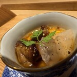 雪花菜 - 茶碗蒸し