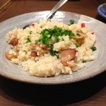 白木屋 - 塩炒飯はアツアツじゃなかったけど、味は良かった