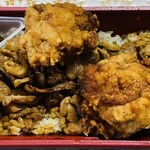 とり弁鶏 - 香ばしくてボリューミー♫