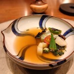 草片 - Minestrone　鮎出汁　ミネストローネ