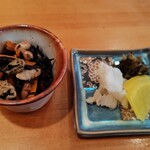若 - 小鉢と漬物
