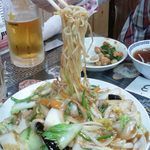 中国料理 龍門 - あんかけ焼きそば