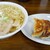 らーめん一朗太 - 料理写真:ラーメンと餃子3個
