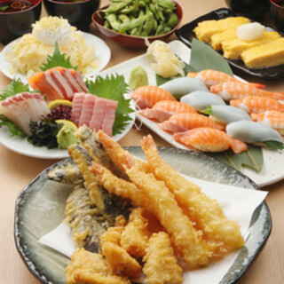 コース一覧 : 寿司と天ぷら ニューツルマツ （NEW TSURUMATSU） - 近鉄