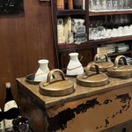 鍵屋 - 輪ゴムで酒の種類を区別