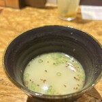 焼鳥 URABAN - コラーゲンたっぷりスープ