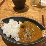 焼鳥 URABAN - 締めのカレー美味しかった