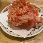 新宿 六 - 関西人の定番　紅生姜天　尊い！！