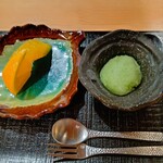 とんかつ 勝山 - デザート