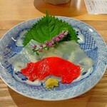 とんかつ 勝山 - うどんの刺身