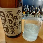 とんかつ 勝山 - 芋焼酎 月の中 