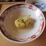 僧伽小野 一秀庵 - 蓋物の「名残鱧の巻織」