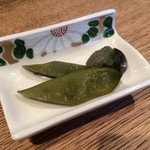 柳家 - 茄子とインゲンの煮浸し