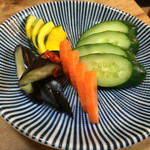 かぶと - お新香