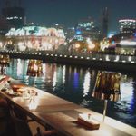 ボーン グランデ アリア - テラス席からは中之島公会堂も見えます