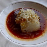 カミムラ  - 白菜のブレゼ　白糠グラノパダーノ