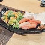 北新地 とん汁家 - ソーセージ盛り