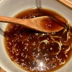 しおて - かけ蕎麦900円七味投入