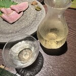 明神下 蕎麦 おしん - 宮の井　純米四年熟成