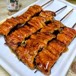 市民酒蔵諸星 - うなぎ串￥360×4