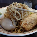 自家製太麺 渡辺 - 自家製麺旨ッ♡スープも飲み干しちゃう♪