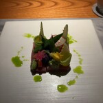 Metis 六本木 - 中トロのカルパッチョ