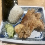 煮干しのビリー - おにからセット 380円