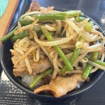 安積パーキングエリア下り線 - 焼肉丼