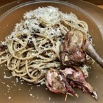 千ふく - フランス ラカン 鳩のラグーパスタ