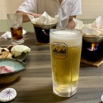寿し×海鮮酒場 酔灯屋 - 生ビールうまっ。